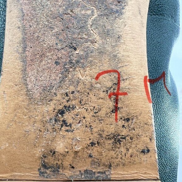 Tory Burch Women Size 7M Green Leather Bow Slip On Elastic Ballet Flat Shoes - Picture 13 of 14